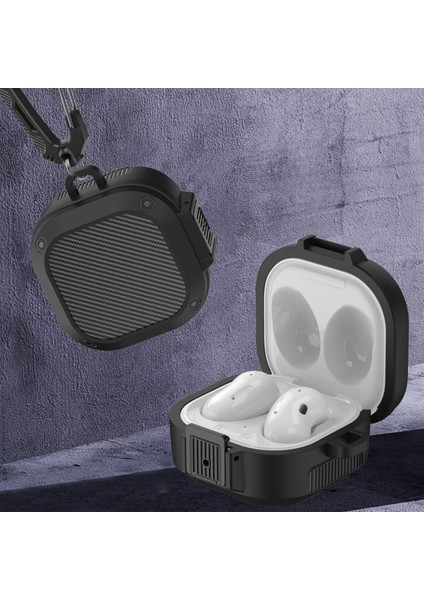 Samsung Galaxy Buds Live Kılıf, Kilitli Tam Gövde Ultra Sert Kabuk Koruyucu Kapak, Güçlü Düşme Koruması, Iyi Yapılmış Kılıf Samsung Galaxy Buds Live (Yurt Dışından)