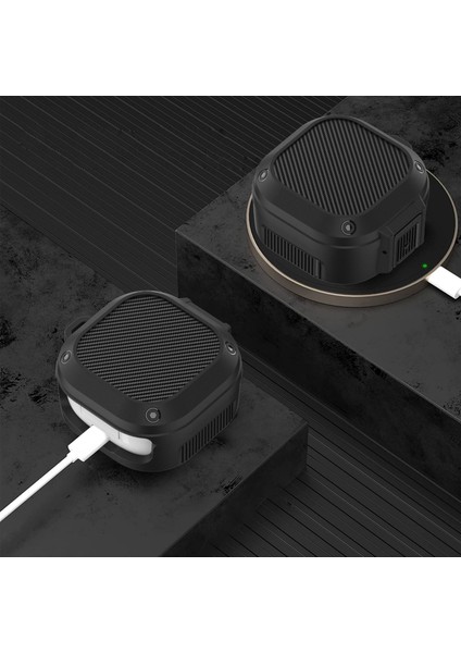Samsung Galaxy Buds Live Kılıf, Kilitli Tam Gövde Ultra Sert Kabuk Koruyucu Kapak, Güçlü Düşme Koruması, Iyi Yapılmış Kılıf Samsung Galaxy Buds Live (Yurt Dışından)