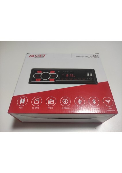 Oto Teyp Mp3 USB Çalar 12VOLT Kırmızı Işıklı 2749951 indirimleri