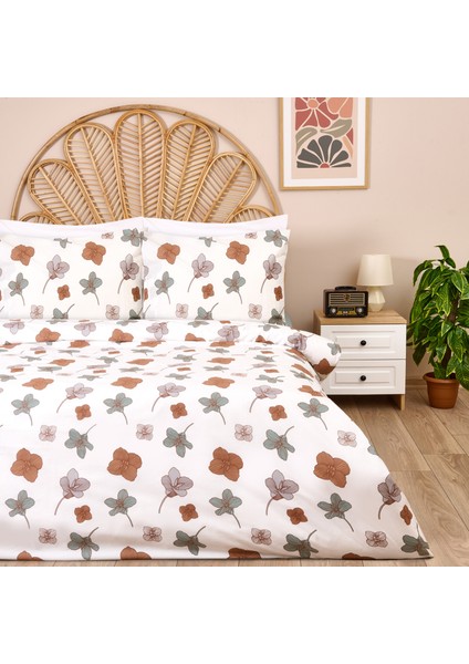 Soft Silla Çift Kişilik Nevresim Takımı - Renkli