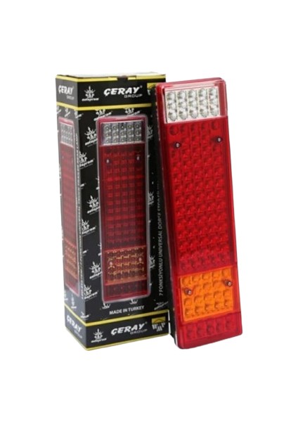7 Fonksiyonlu Led'li Stop Lamba Universal 24 Volt