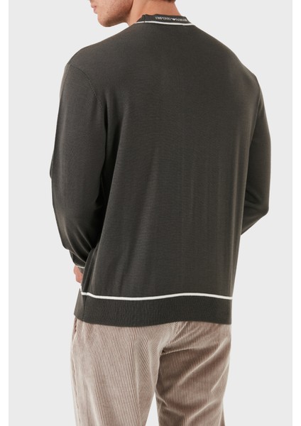 % 100 Yün Regular Fit Bisiklet Yaka Kazak Erkek Kazak 6D1MXH 1mjlz F626 fiyatları