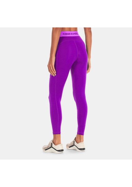 Pro Dri Fit Grafik Mid Rise 7/8 Lenght Tight Purple Kadın Antrenman Taytı Mor fiyatları