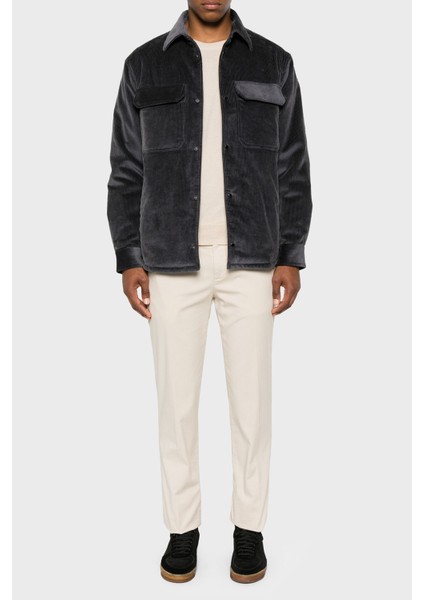 Pamuk Karışımlı Regular Fit Kadife Ceket Erkek Ceket 6D1CN0 1nucz 0842 modelleri