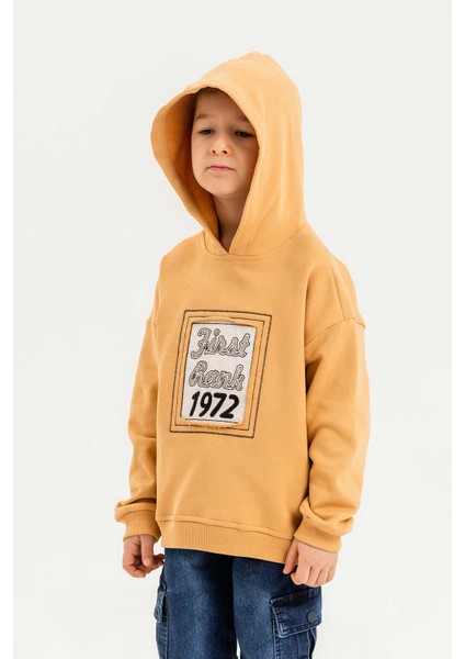 Kapüşonlu Pamuk Erkek Çocuk Sweatshirt modelleri