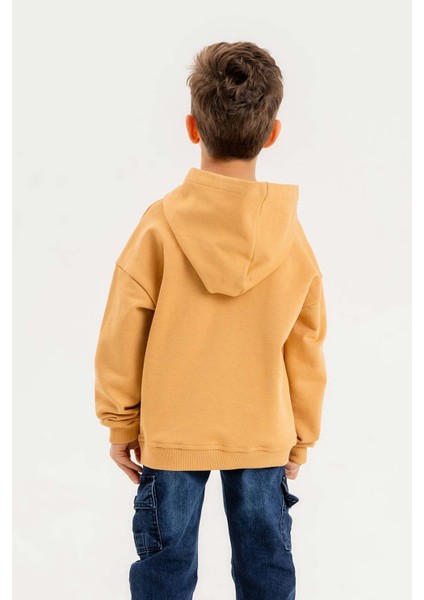 Kapüşonlu Pamuk Erkek Çocuk Sweatshirt fırsatları