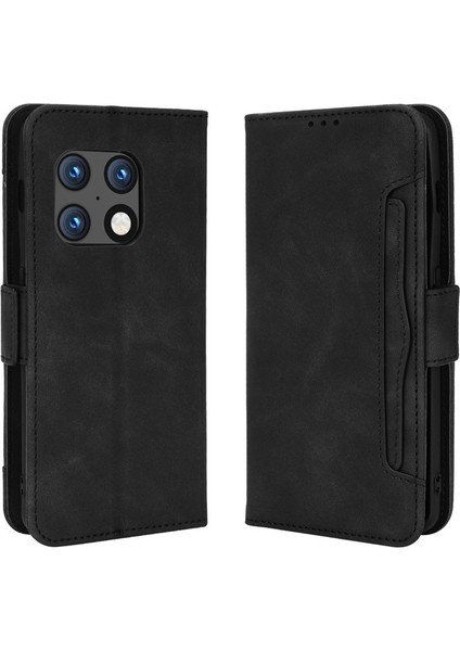 Oneplus 11 Flip Cüzdan Kılıf, Kart Tutuculu Deri Manyetik Folyo Kapak, Destek Ayağı (Yurt Dışından) fırsatları