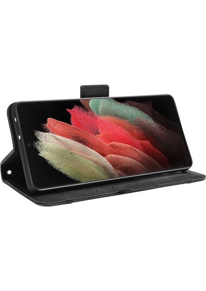Samsung Galaxy S20 Flip Cüzdan Kılıf, Kart Tutuculu Deri Manyetik Folyo Kapak, Destek Ayağı (Yurt Dışından)