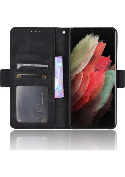 Samsung Galaxy S20 Flip Cüzdan Kılıf, Kart Tutuculu Deri Manyetik Folyo Kapak, Destek Ayağı (Yurt Dışından)