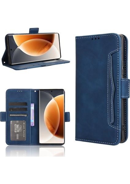Tecno Camon 30S 4g Flip Cüzdan Kılıf, Kart Tutuculu Deri Manyetik Folyo Kapak, Destek Ayağı (Yurt Dışından)