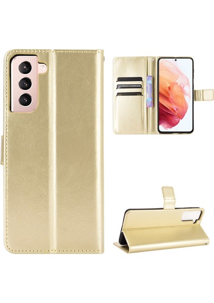 Samsung Galaxy S24 Ultra Rfıd Engellemeli Kredi Kartı Tutuculu Cüzdan Kılıf, Pu Deri Folio Flip Ayak Koruyucu Darbeye Dayanıklı Kılıf (Yurt Dışından)