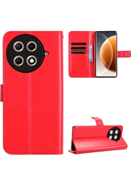 Tecno Camon 30S 4g Rfıd Engellemeli Kredi Kartı Tutuculu Cüzdan Kılıf, Pu Deri Folio Flip Ayak Koruyucu Darbeye Dayanıklı Kılıf (Yurt Dışından)