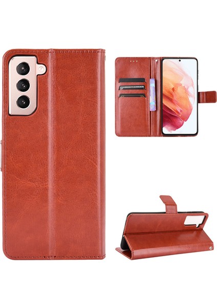Samsung Galaxy S22 Ultra Rfıd Engellemeli Kredi Kartı Tutuculu Cüzdan Kılıf, Pu Deri Folio Flip Ayak Koruyucu Darbeye Dayanıklı Kılıf (Yurt Dışından)