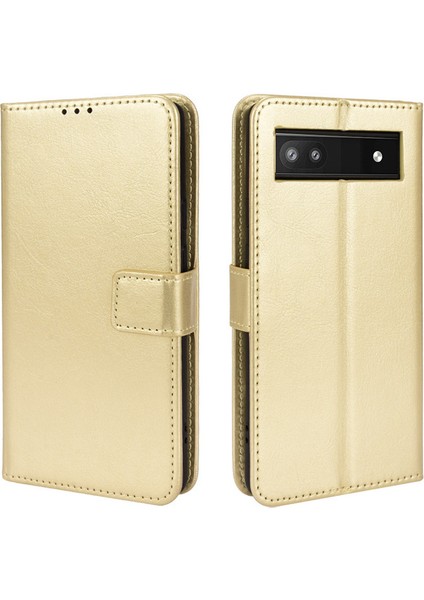 Google Pixel 8 Rfıd Engellemeli Kredi Kartı Tutuculu Cüzdan Kılıf, Pu Deri Folio Flip Ayak Koruyucu Darbeye Dayanıklı Kılıf (Yurt Dışından)