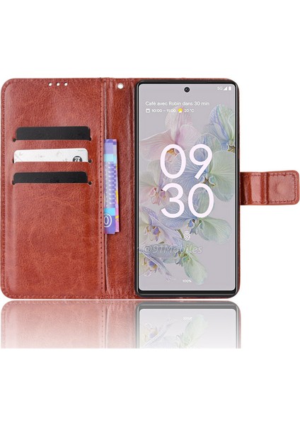 Google Pixel 9 Pro Rfıd Engellemeli Kredi Kartı Tutuculu Cüzdan Kılıf, Pu Deri Folio Flip Ayak Koruyucu Darbeye Dayanıklı Kılıf (Yurt Dışından) fırsatları