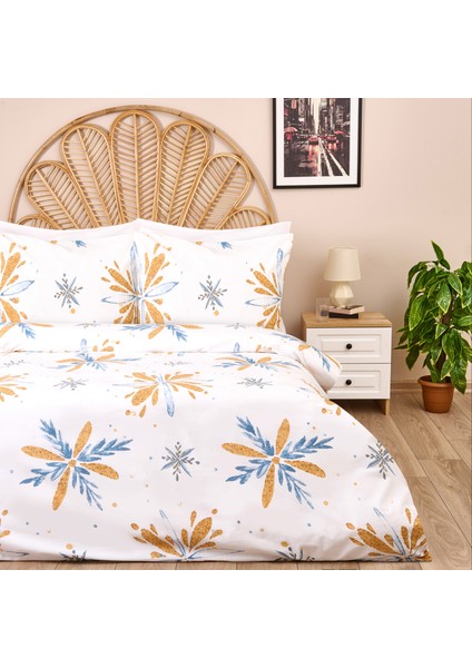 Soft Daisy Tek Kişilik Nevresim Takımı - Renkli