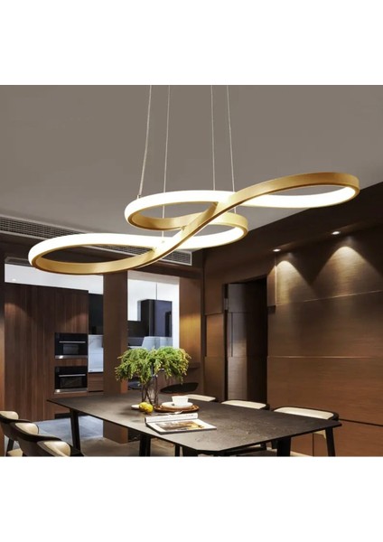 Sarkıt Avize Power LED Salon Hol Mutfak LED Avize Şık Görsellik Katar