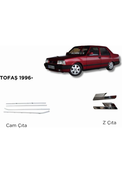 Aksesuar Tofaş Şahin-Doğan-Kartal 1996- 6 Prç Set