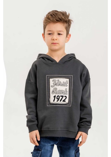 Kapüşonlu Pamuk Erkek Çocuk Sweatshirt modelleri