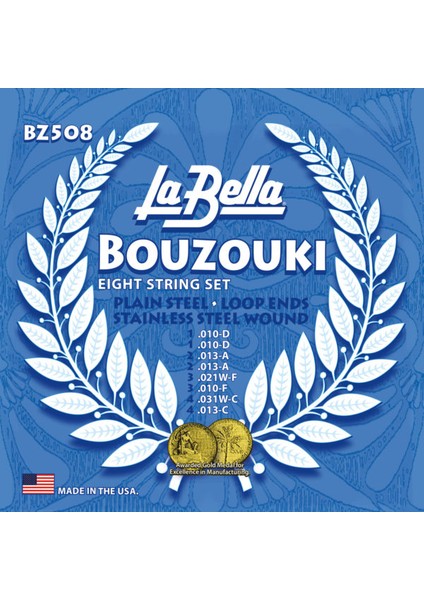 La Bella BZ508 Buzuki Teli