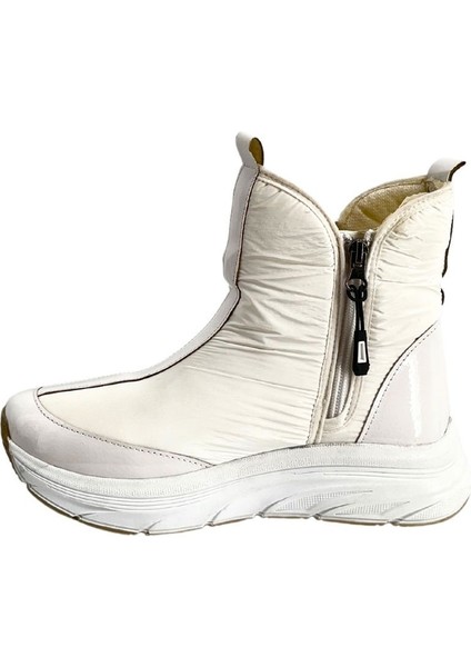 24SB01 Kadın Kar Botu Modeli Beyaz - 36