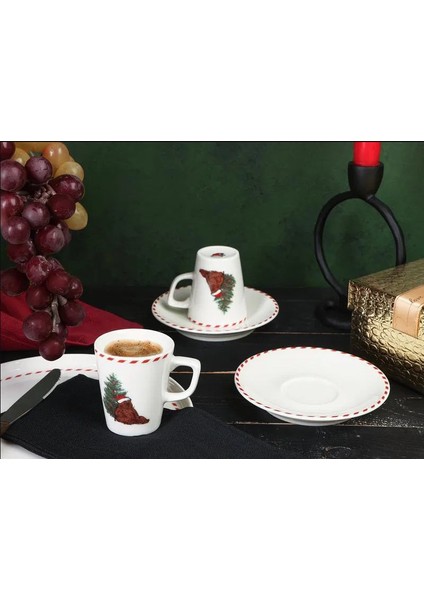 Ruby Bear 2 Kişilik Kahve Takımı 80CC 04RAL003374 modelleri