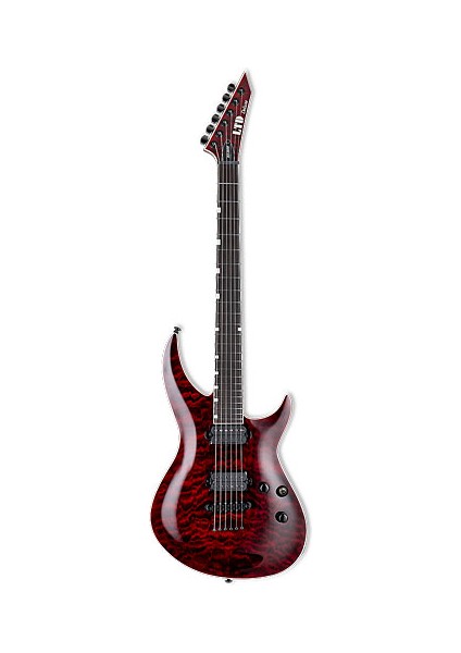 H-3 1000 Qm See Thru Black Cherry Elektro Gitar