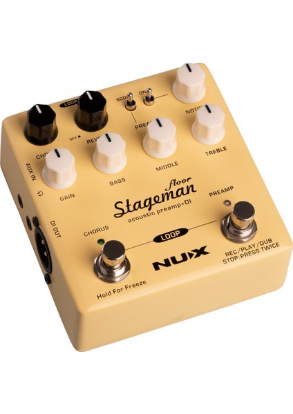 NAP-5 Stageman Akustik Enstruman Preamp & DI Box