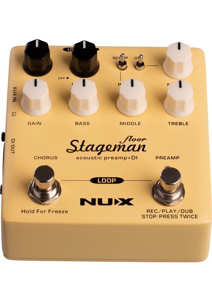 NAP-5 Stageman Akustik Enstruman Preamp & DI Box