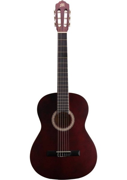 MA1M-WR Bordo Klasik Gitar (Mat Cilalı)