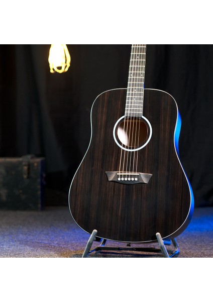 Dfed Deep Forest Ebony D Akustik Gitar