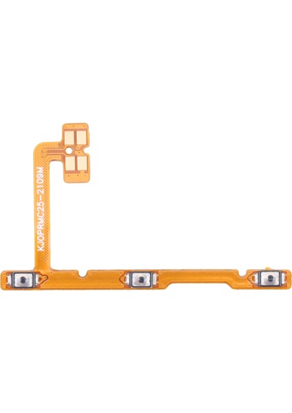 Yan Düğme Flex Kablo Oppo Realme Için C25 RMX3193 RMX3191 Realme Için C25 RMX3193 RMX3191 (Yurt Dışından)