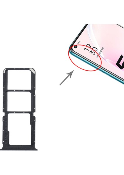Oppo A93S Için 5g Sım + Tepsi + Mikro Sd Kart Tepsisi (Yurt Dışından)