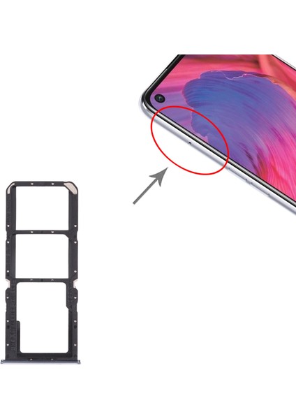 Oppo A74 4g CPH2219 Için Tepsi + Mikro Sd Kart Tepsisi (Yurt Dışından)