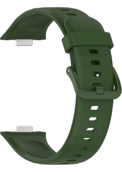Huawei Watch Fit 4 Pro/Fit 4/ Fit 3 Tokalı Silikon Kordon