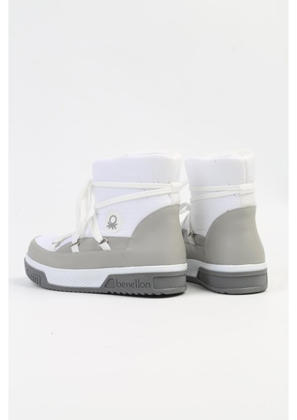Benetton® | BN-50031 - 3256 Beyaz - Kadın Bot modelleri