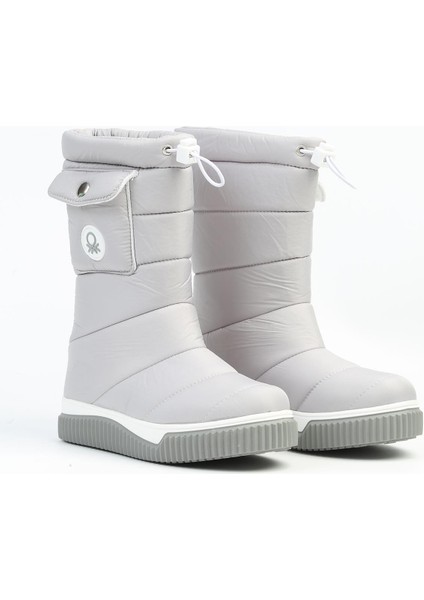 Benetton® | BN-50026 - 3256 Gri - Kadın Bot