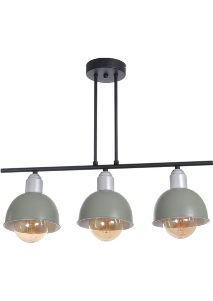 Yeşil Modern 3'lü Metal Aydınlatma Seti, Salon, Yatak Odası ve Mutfak İçin Şık Tasarım fiyatları