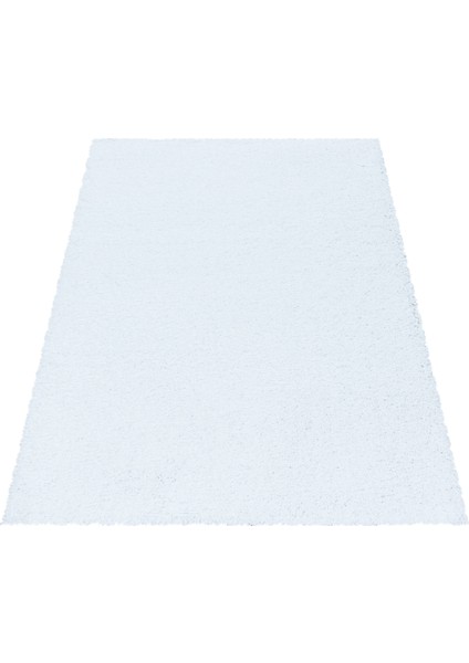 Yuvarlak Soft Shaggy Halı Salon Oturma Mutfak Halısı Yumuşak Yüksek Havlı Düz Beyaz Renkli modelleri