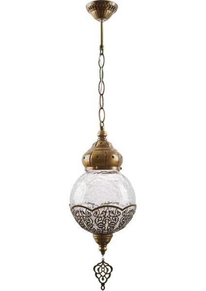 Beyaz Camlı Sarkıt Avize, Metal Aydınlatma, 30x60, Şık Salon ve Yatak Odası Dekoru fiyatları