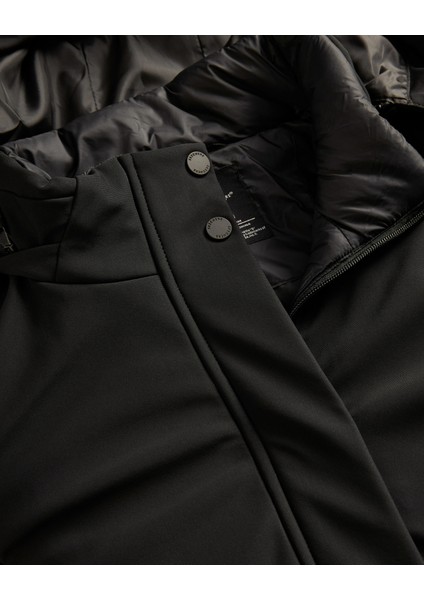 W Outerwear Padded Jacket Kadın Siyah Mont S242032-001
