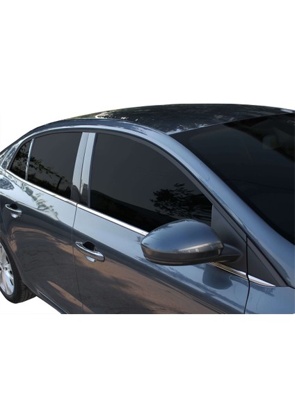 Renault Megane 4 Sd Cam Çıtası 6 Prç krom 2017 ve Sonrası