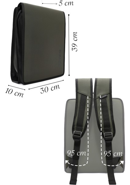 Erkek Yeşil Kumaş Sırt Çantası 24WBD30156F fiyatları