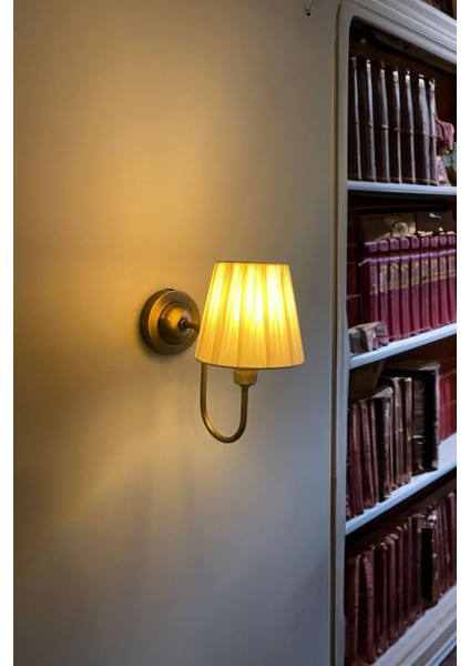 Şık modern eskitme krem aplike şapka, tarzınıza zarafet katın, E14, Metal, Bordo