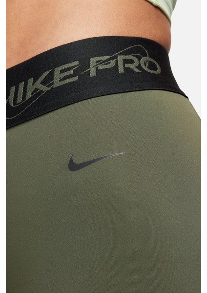 Pro Dri Fit Grafik Mid Rise 7/8 Lenght Tight Purple Kadın Antrenman Taytı Haki modelleri
