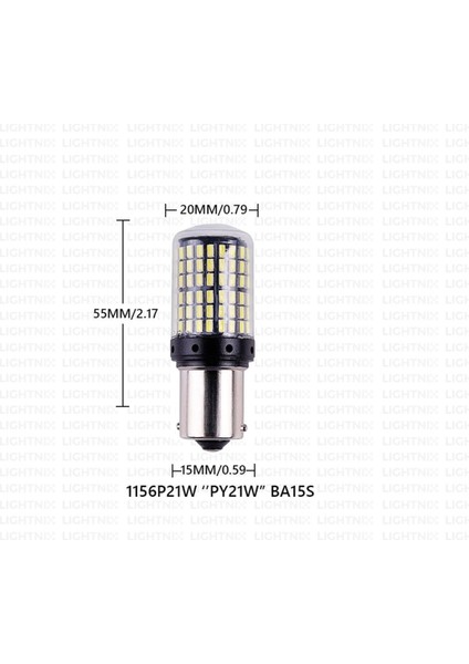 Hyundai Bayon Uyumlu Premium Geri Vites LED Ampul P21W 1 Adet