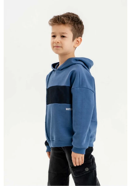 Gold Class Kidswear Kapüşonlu Ribanalı  Pamuk Erkek Çocuk Sweatshirt