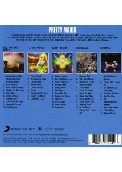 Pretty Maids – Original Album Classics-(5 Cd)