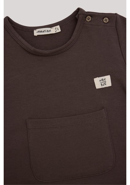 Erkek Bebek Kahverengi Tulum modelleri