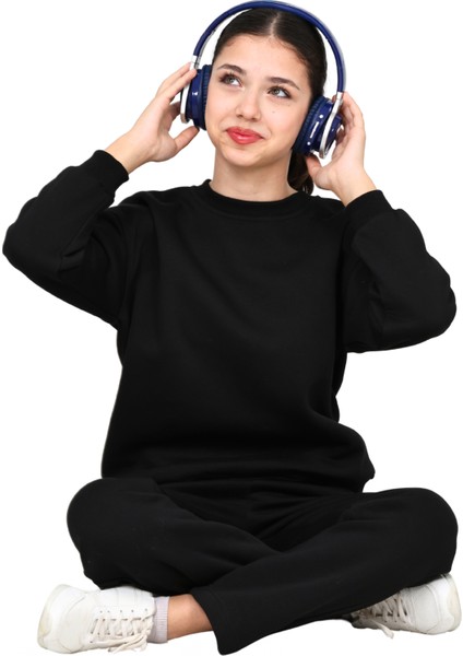 Kız-Erkek Çocuk 3 Iplik Şardonlu Içi Pamuklu Basic Bisiklet Yaka Eşofman Takımı fiyatları